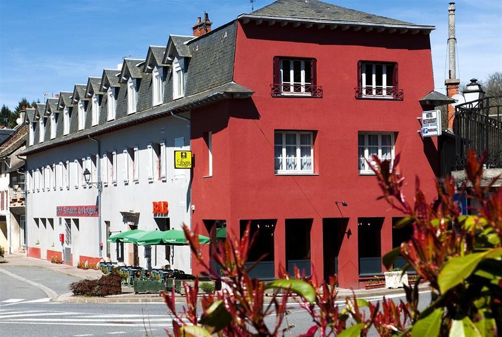 Logis Hotel Restaurant Des Voyageurs Pont-de-Salars Exterior foto