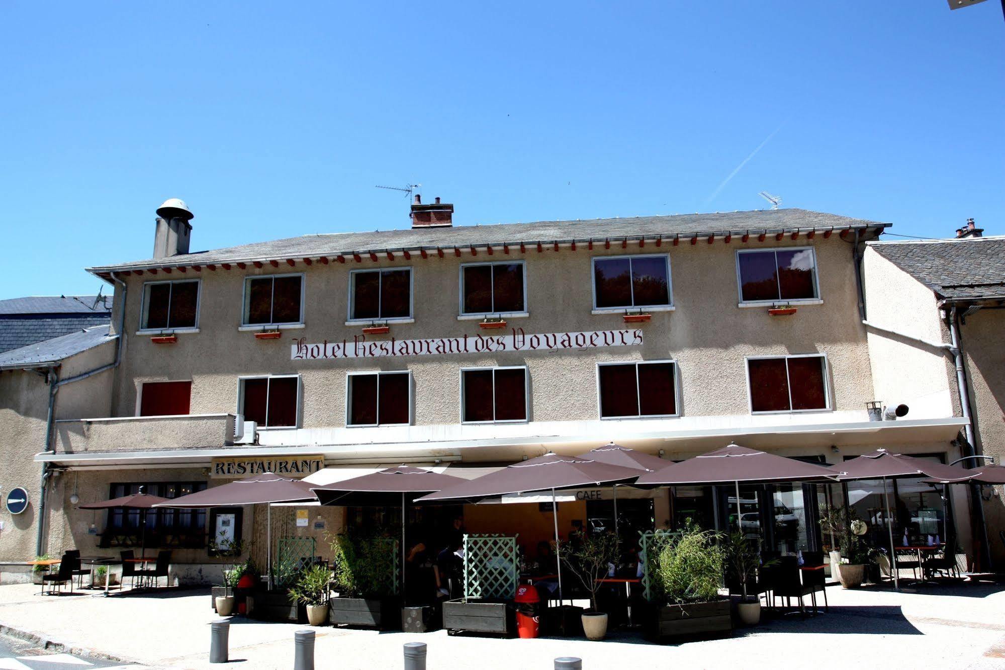 Logis Hotel Restaurant Des Voyageurs Pont-de-Salars Exterior foto